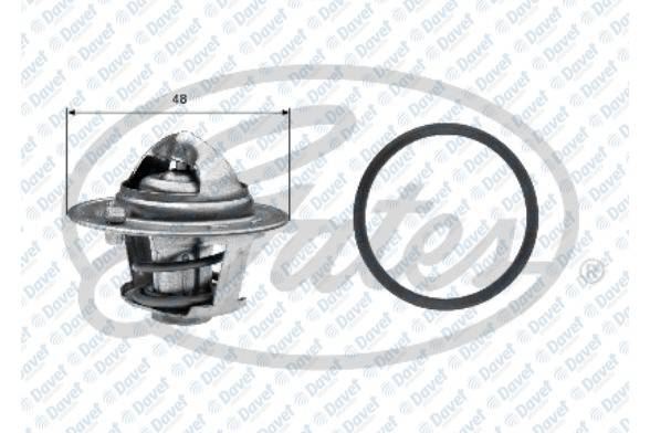 GATES TH25782G1 Termostat (82c) Fusion 1.4i 1.6i 02 Focus Cmax Ym. Connect 1.8